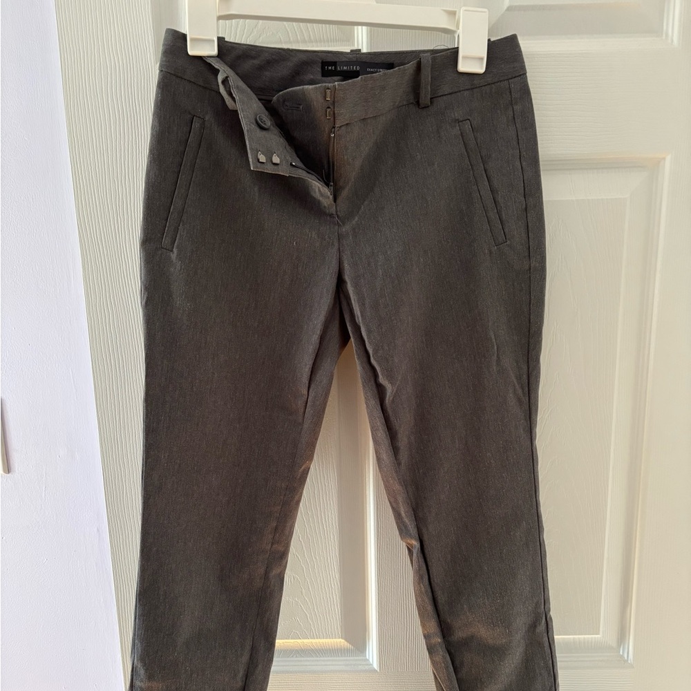 The Limited Charcoal Chinos